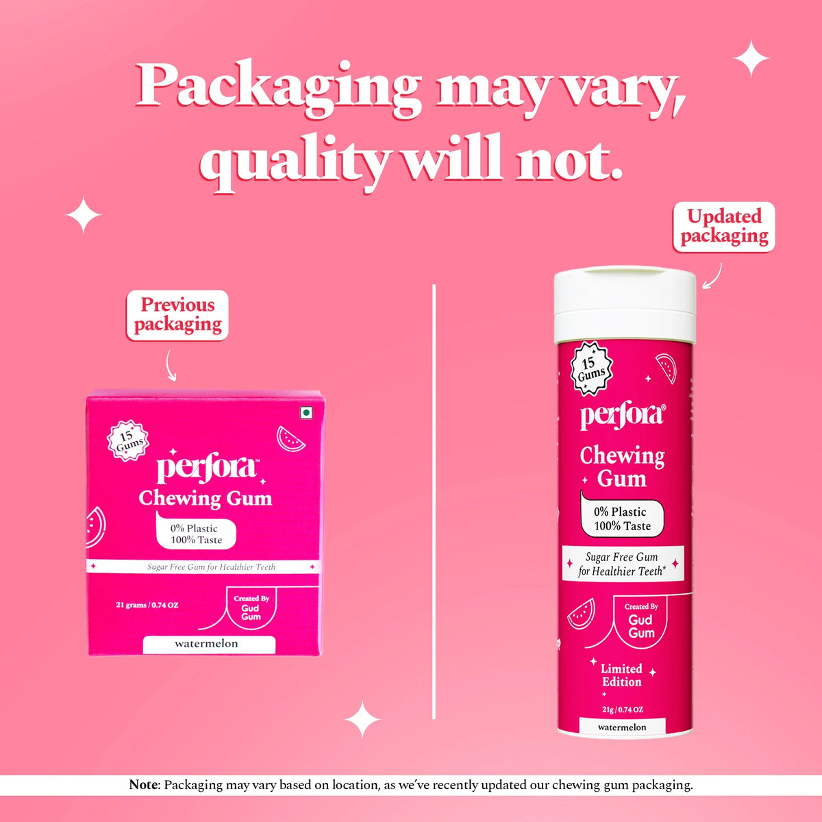 Assorted Plastic Free Chewing Gums — reference demo