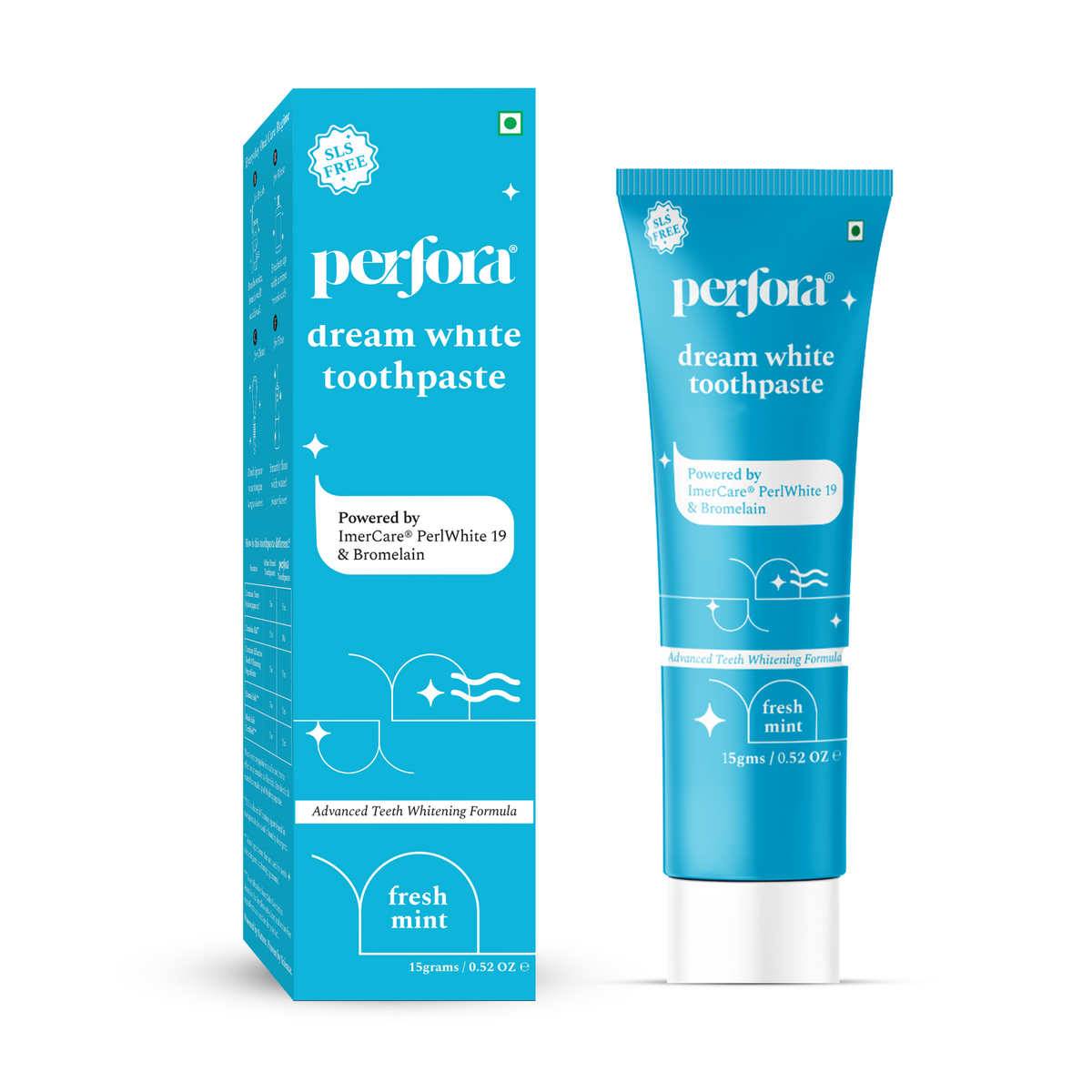 🎁 FREE Dream White Toothpaste (15gm) — reference demo