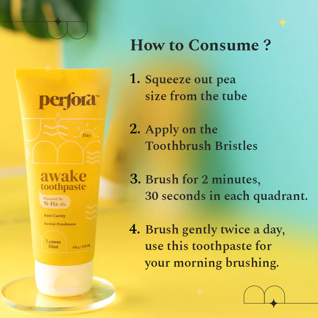 Active Freshness Awake Toothpaste — reference demo