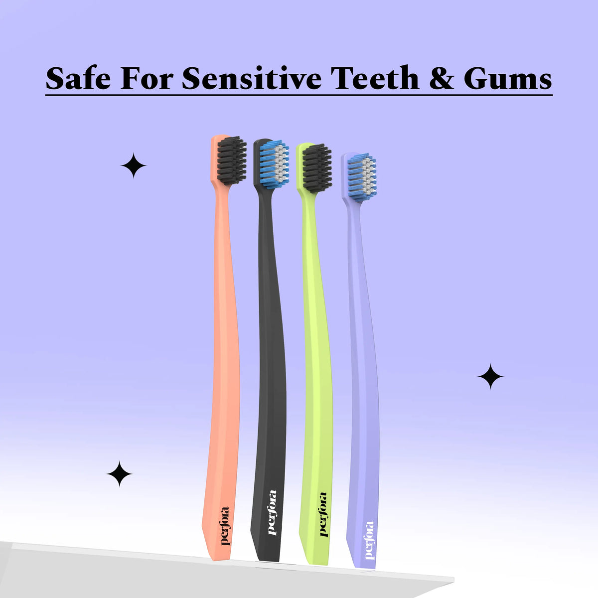 Super Soft Bristles Manual Toothbrush - Pack of 4 — reference demo