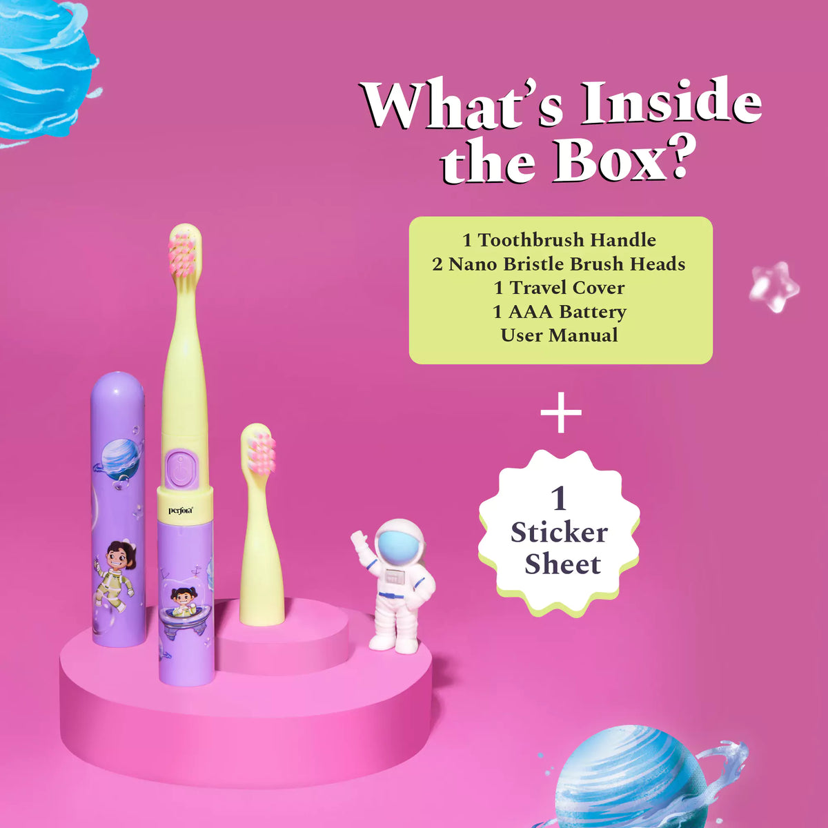 Kids Electric Toothbrush & Toothpaste Combo (ZI) — reference demo