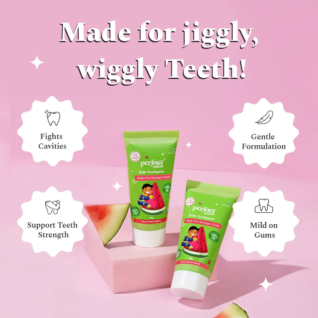 Kids Toothpaste – Berry Melon Splash Flavour — reference demo