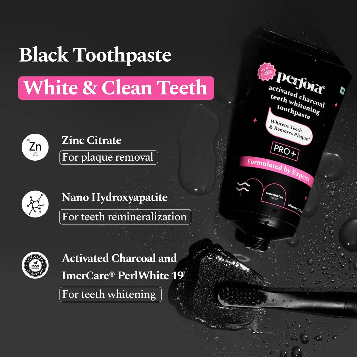 Activated Charcoal Toothpaste — reference demo
