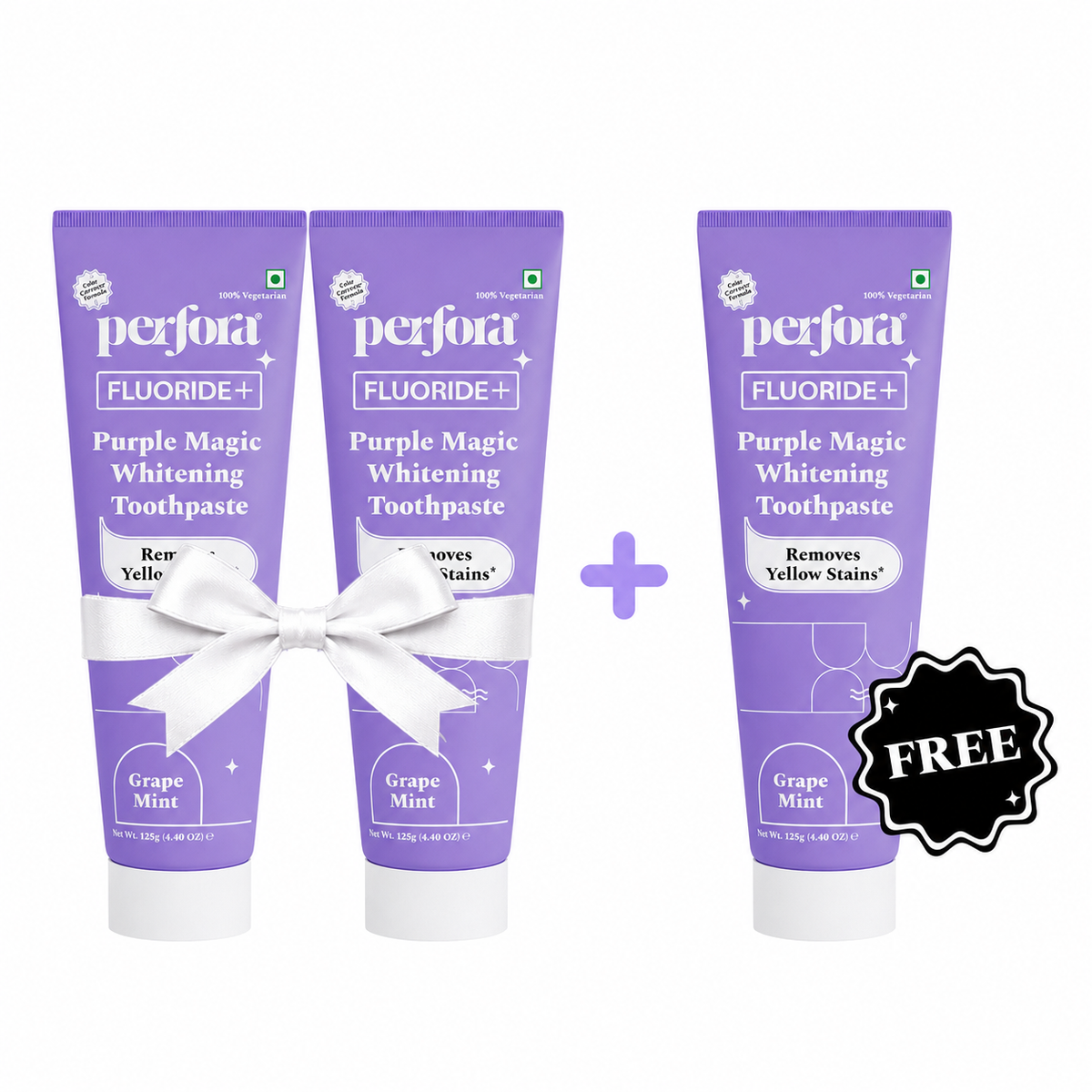 Purple Magic Whitening Toothpaste — reference demo