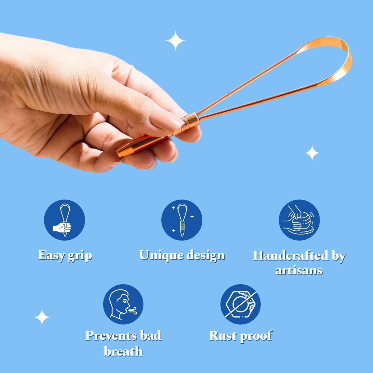 Copper Tongue Cleaner — reference demo