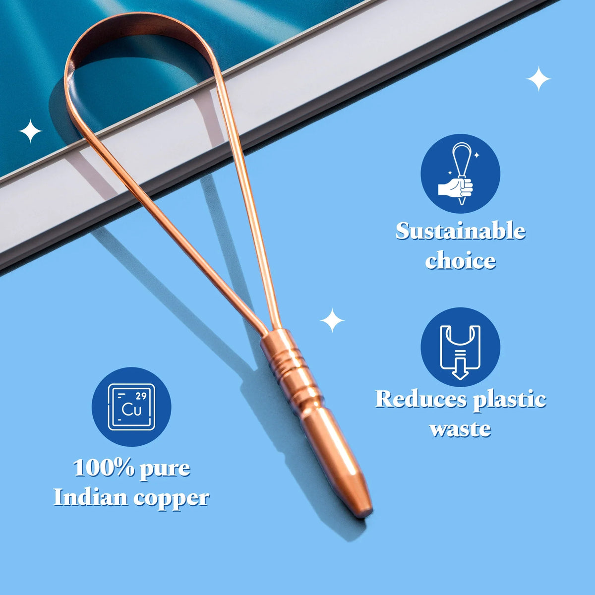 Copper Tongue Cleaner — reference demo