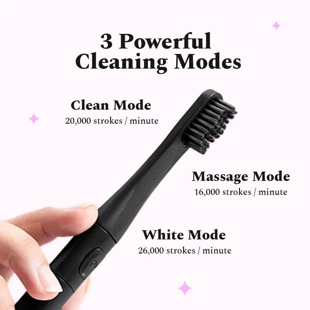 Rechargeable Electric Toothbrush - Timeless Black — reference demo