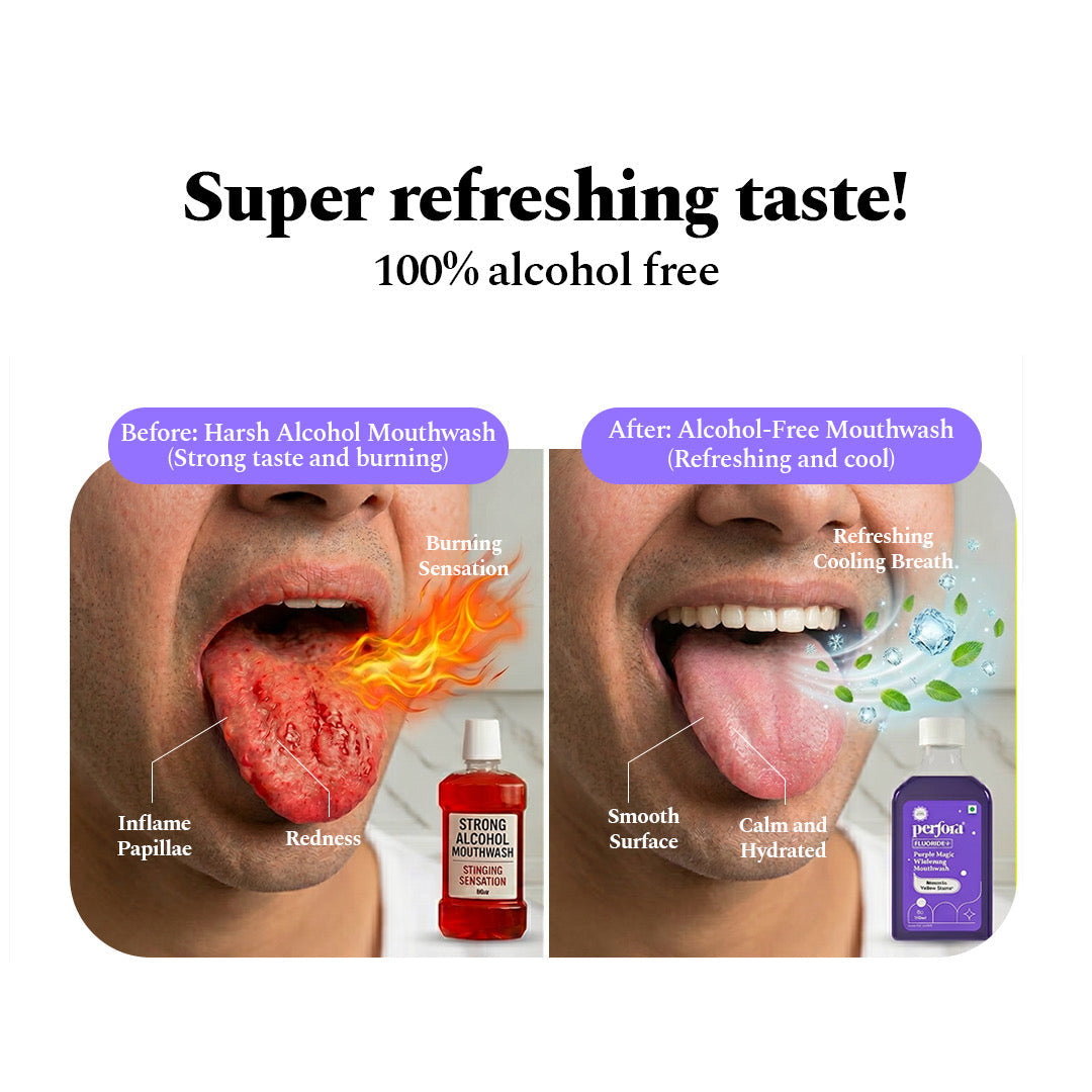 Purple Magic Whitening Mouthwash — reference demo