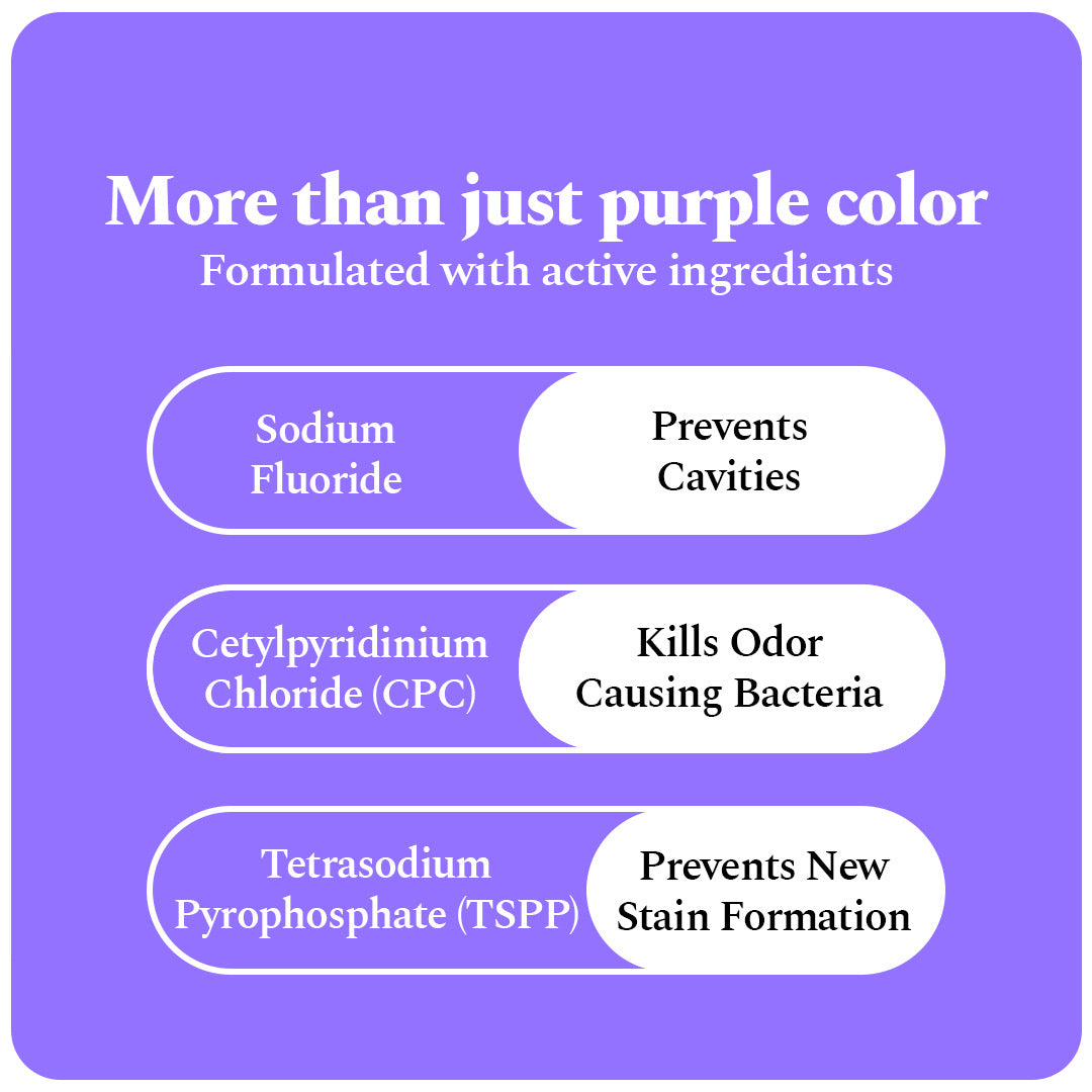 Purple Magic Whitening Mouthwash — reference demo