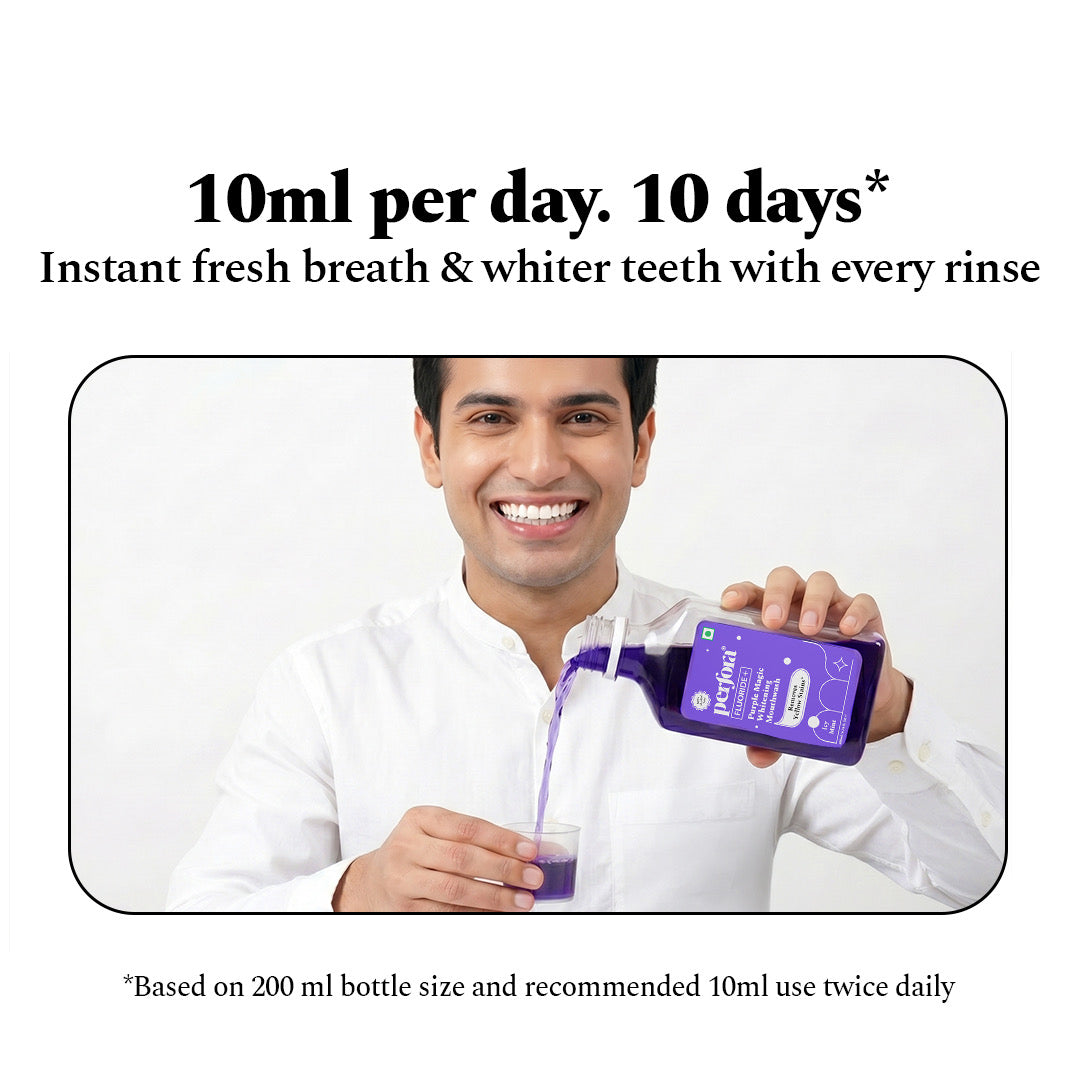 Purple Magic Whitening Mouthwash — reference demo