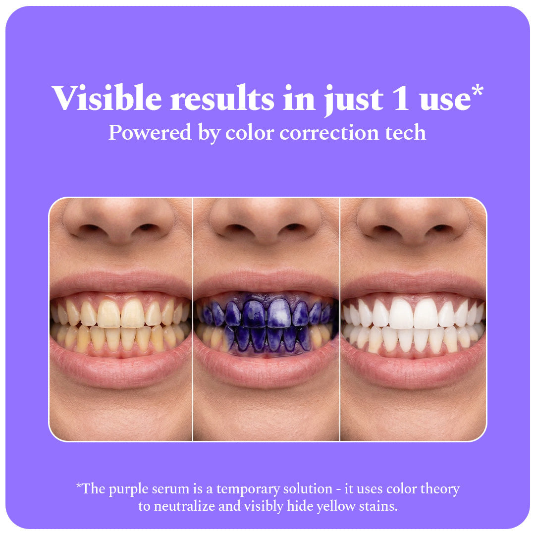 Unwind Toothpaste & Purple Whitening Serum Combo — reference demo