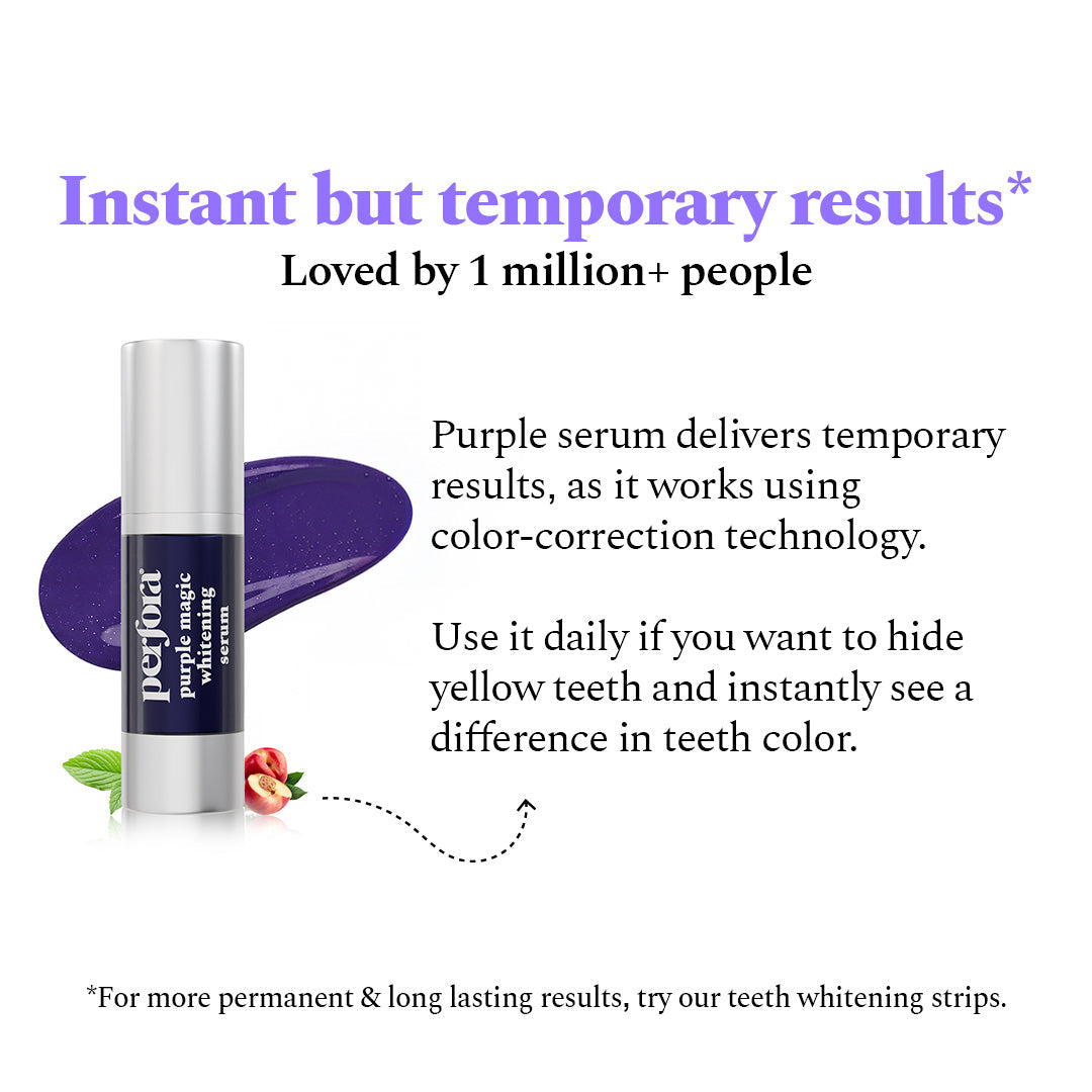 Activated Charcoal Toothpaste & Purple Whitening Serum Combo — reference demo