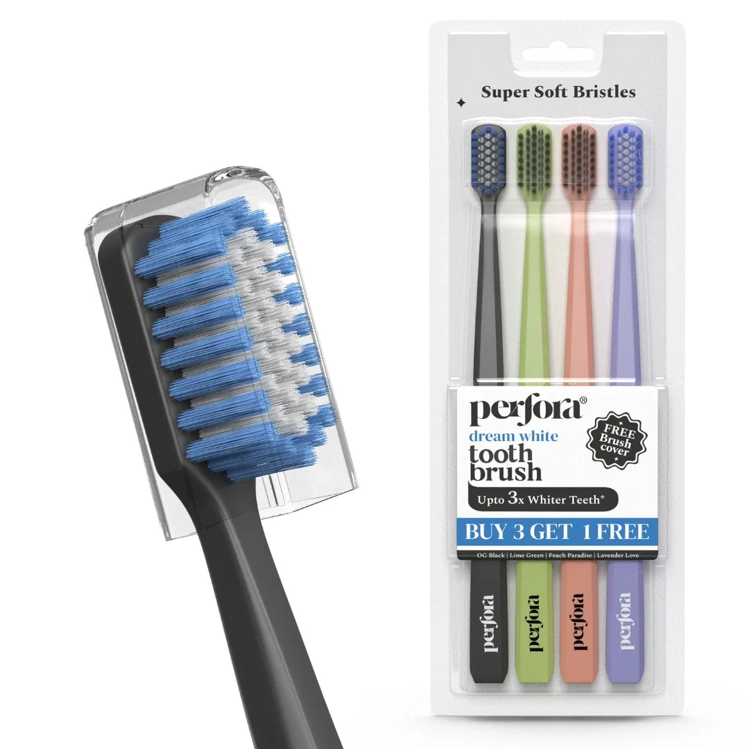 Super Soft Bristles Manual Toothbrush - Pack of 4 — reference demo