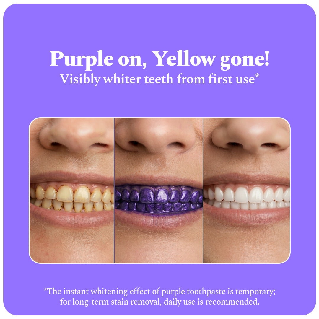 Purple Magic Whitening Toothpaste — reference demo