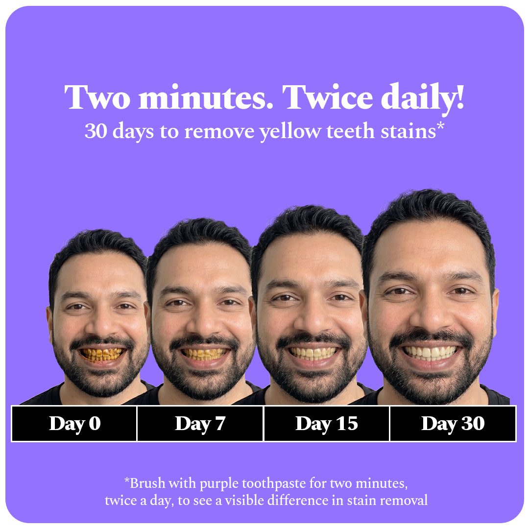 Purple Magic Whitening Toothpaste — reference demo