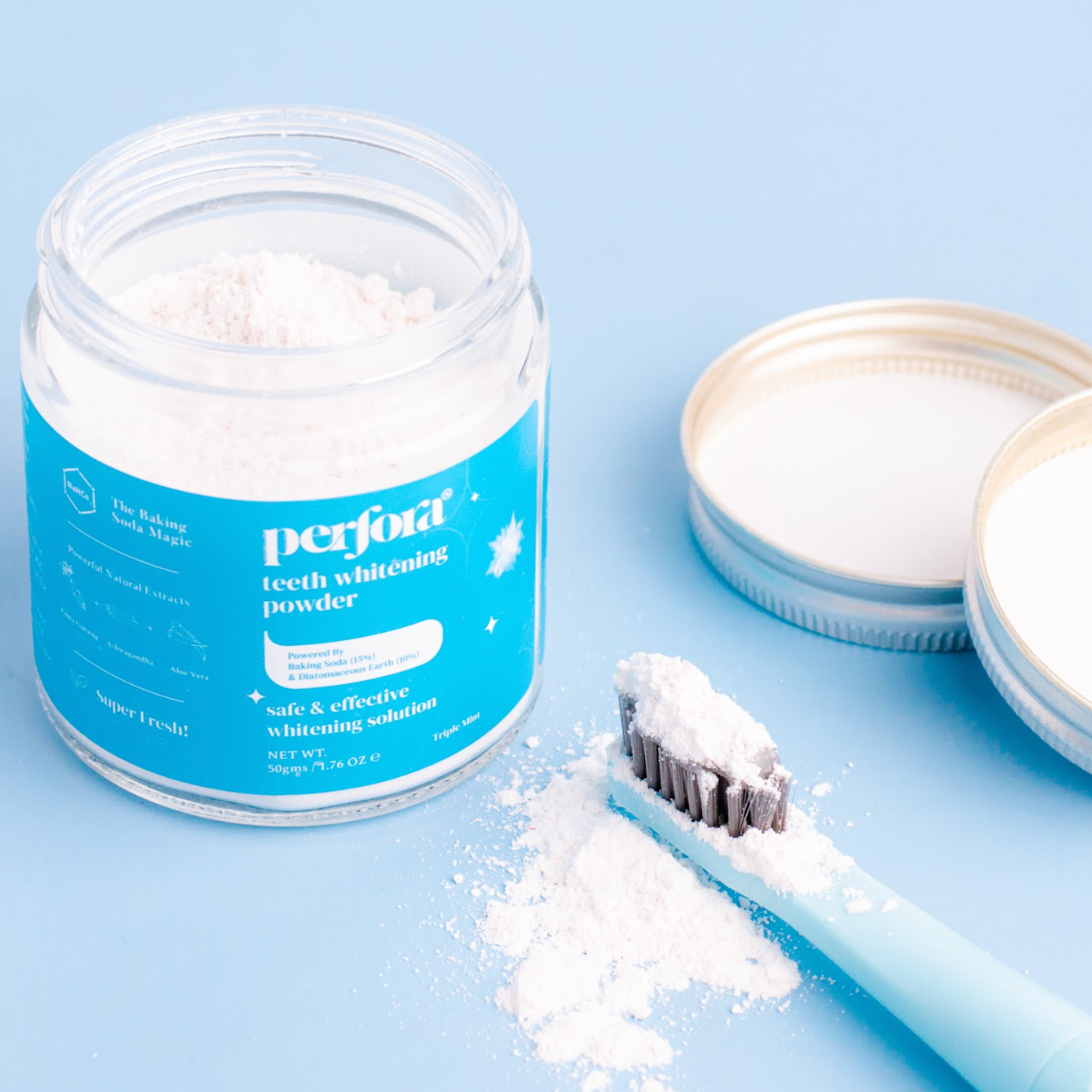 Triple Mint Teeth Whitening Powder — reference demo