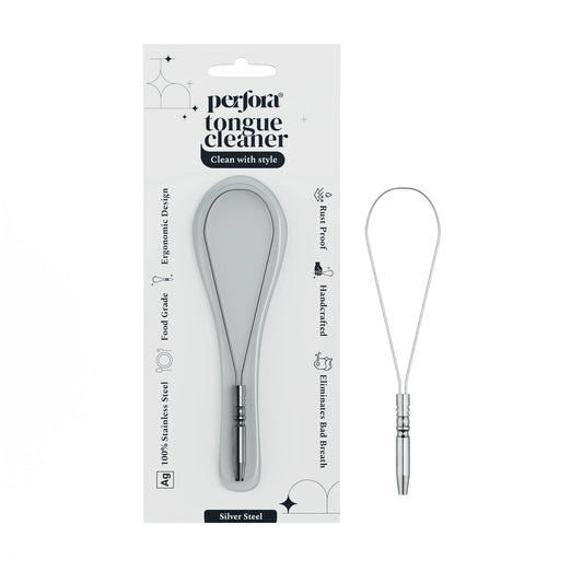 Stainless Steel Tongue Cleaner & Scraper — reference demo