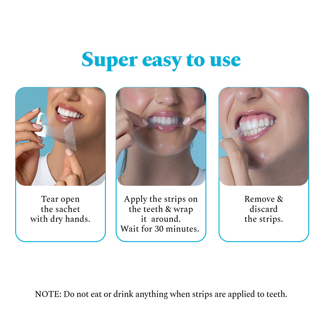 Teeth Whitening Strips - Pack of 14 — reference demo