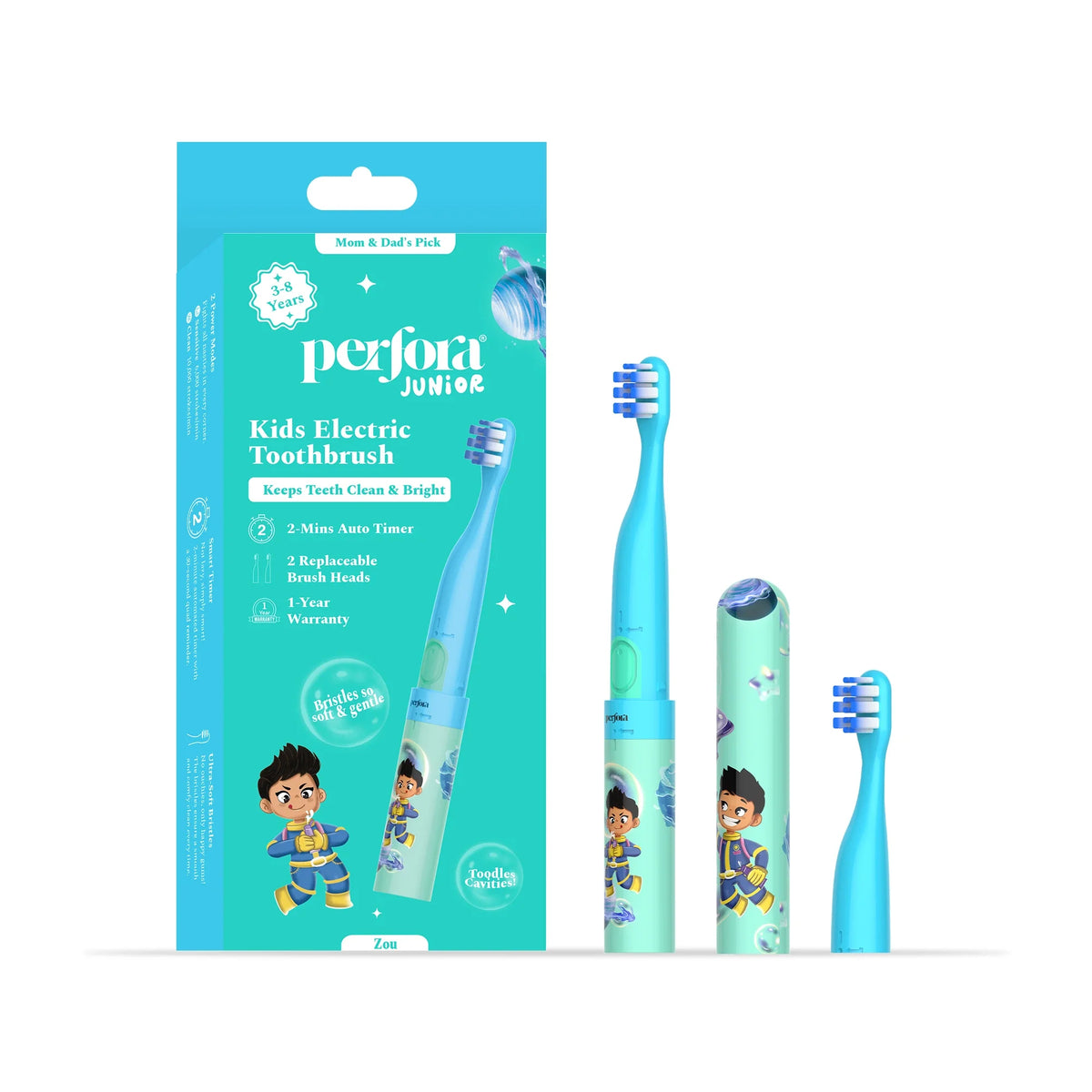 Zou Kids Electric Toothbrush — reference demo