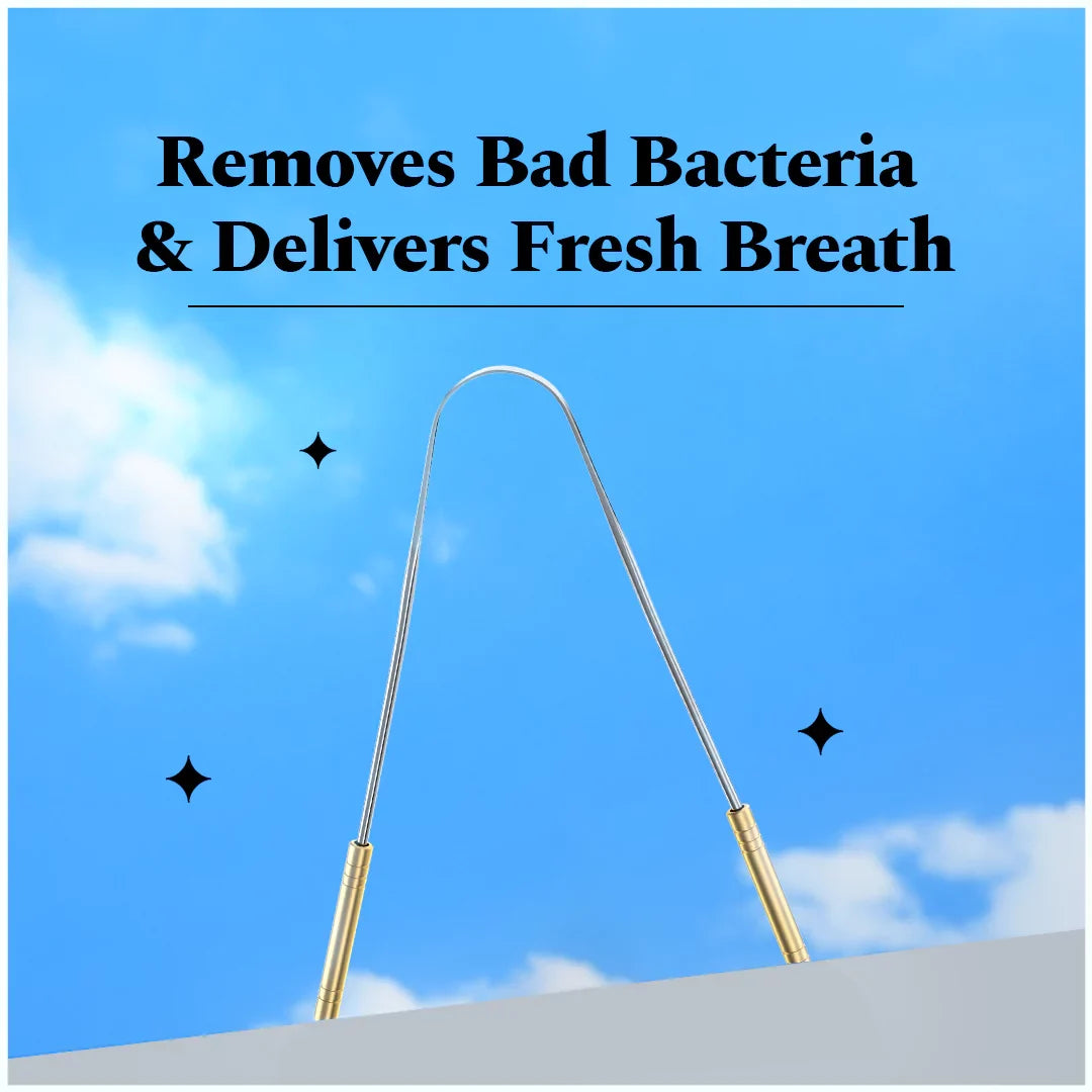 Original Steel Tongue Cleaner - Pack of 1 — reference demo