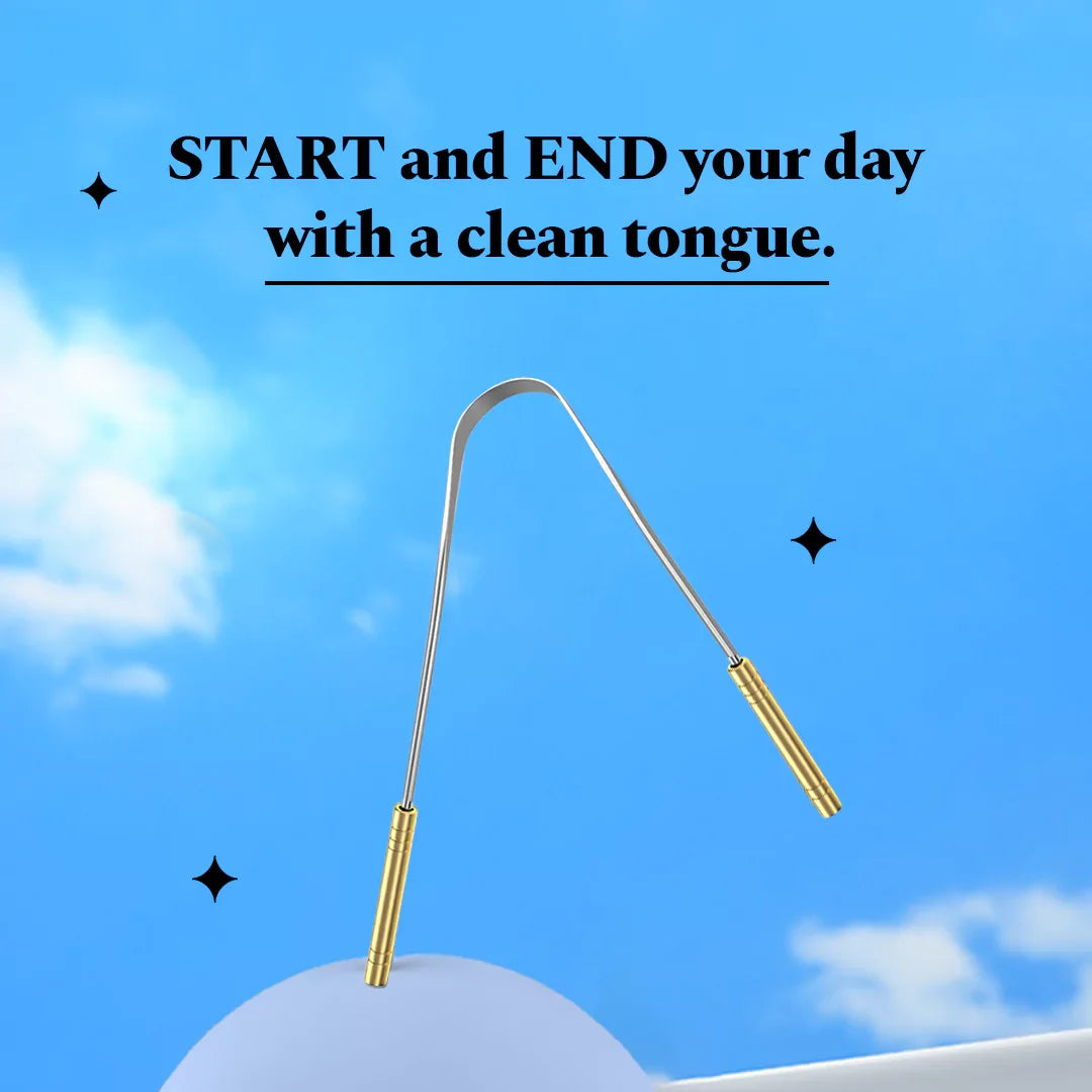 Original Steel Tongue Cleaner - Pack of 1 — reference demo