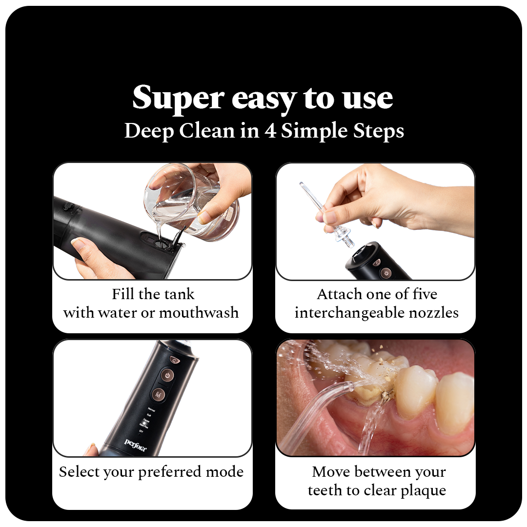 Smart Dental Flosser & Serum Combo — reference demo