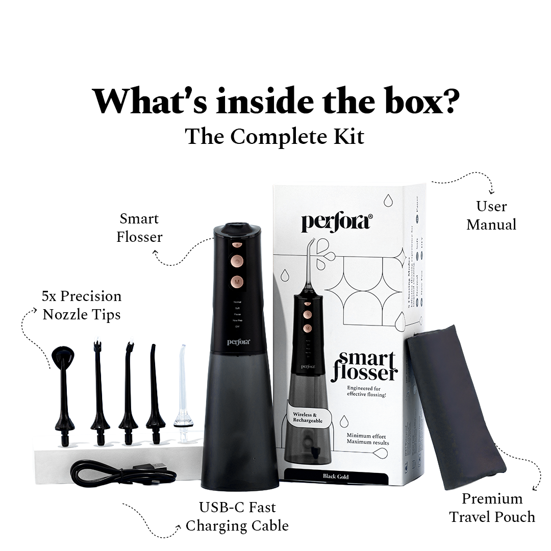 Smart Dental Flosser & Serum Combo — reference demo