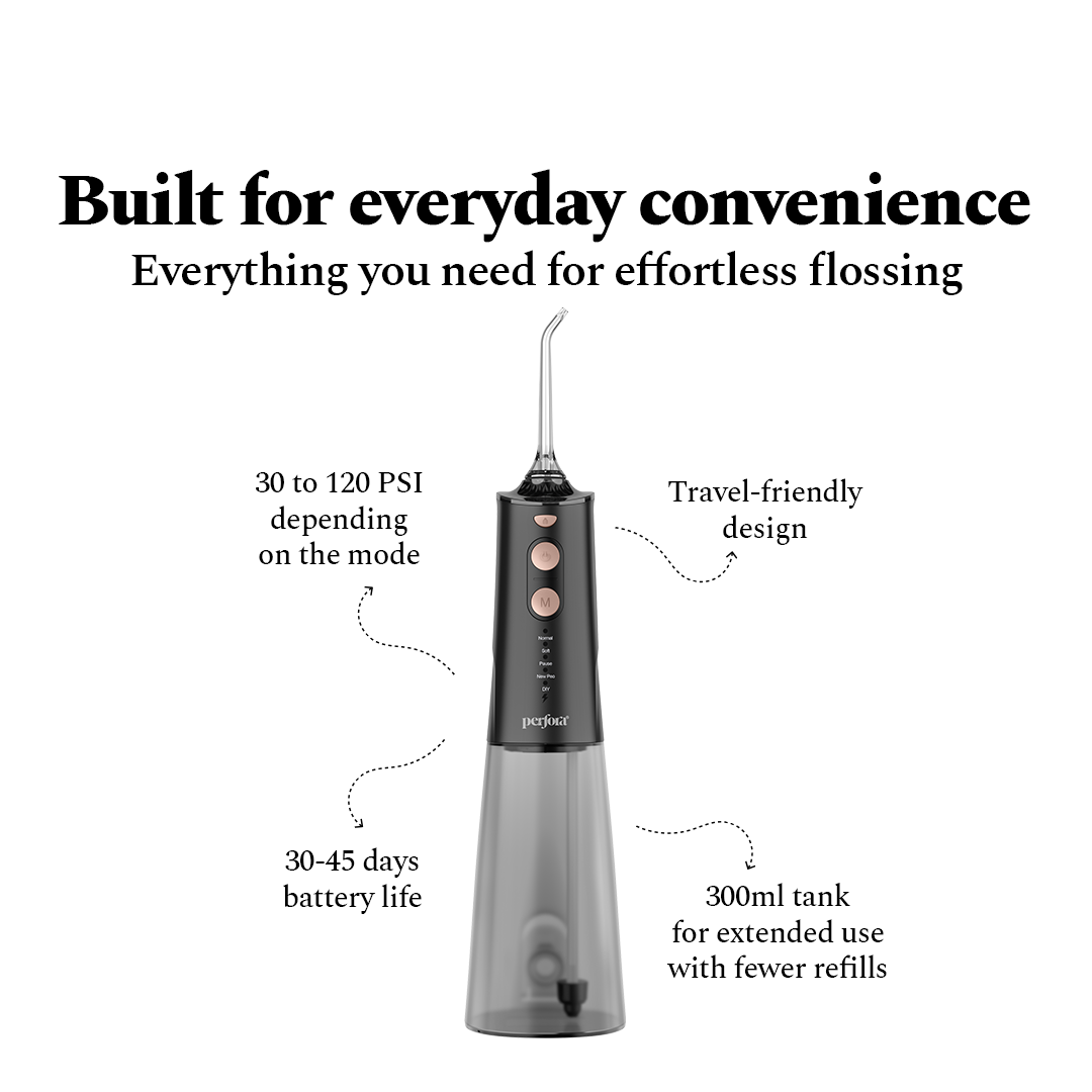 Smart Dental Flosser - Black Gold — reference demo