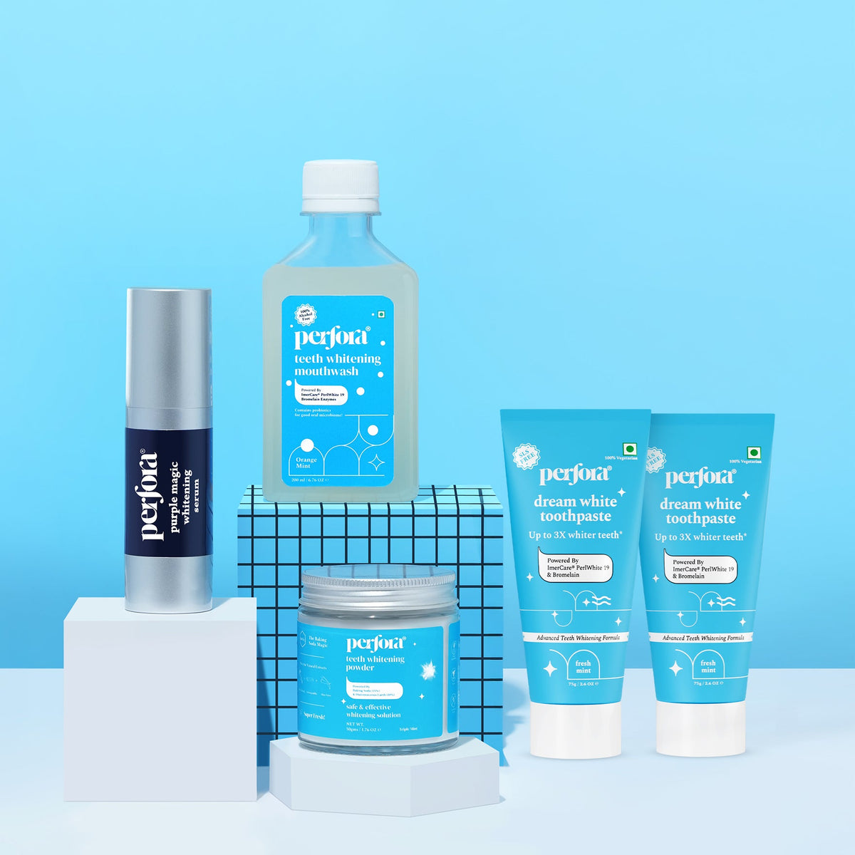 Teeth Whitening Essentials Combo — reference demo