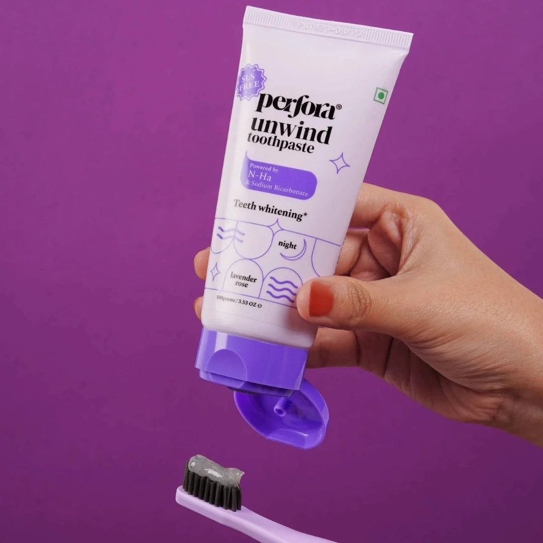 Teeth Whitening Unwind Toothpaste — reference demo